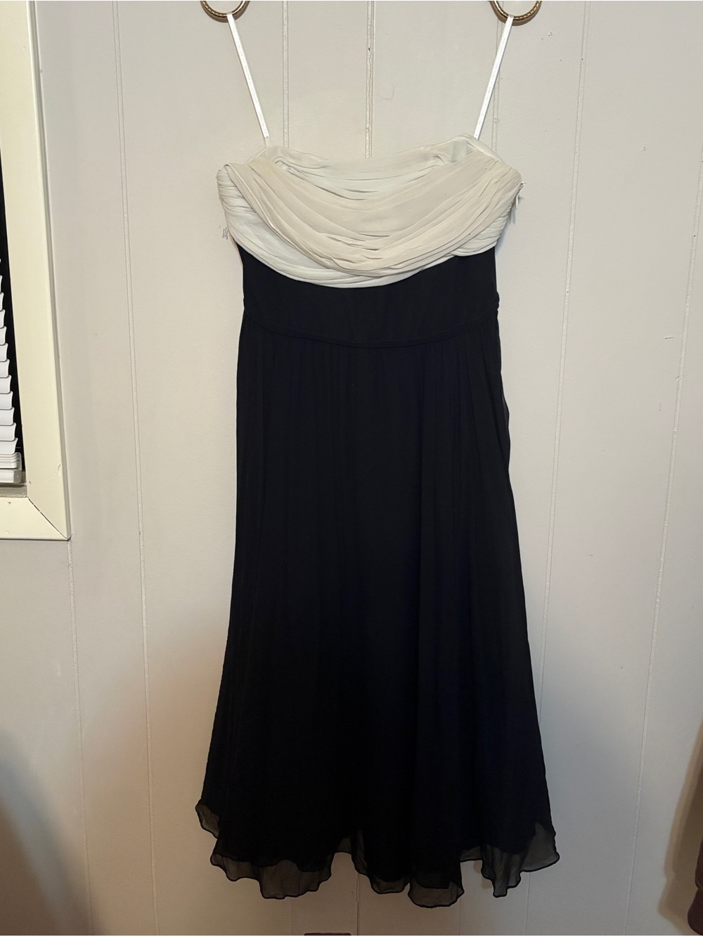 Marchesa Notte Silk Evening Dress